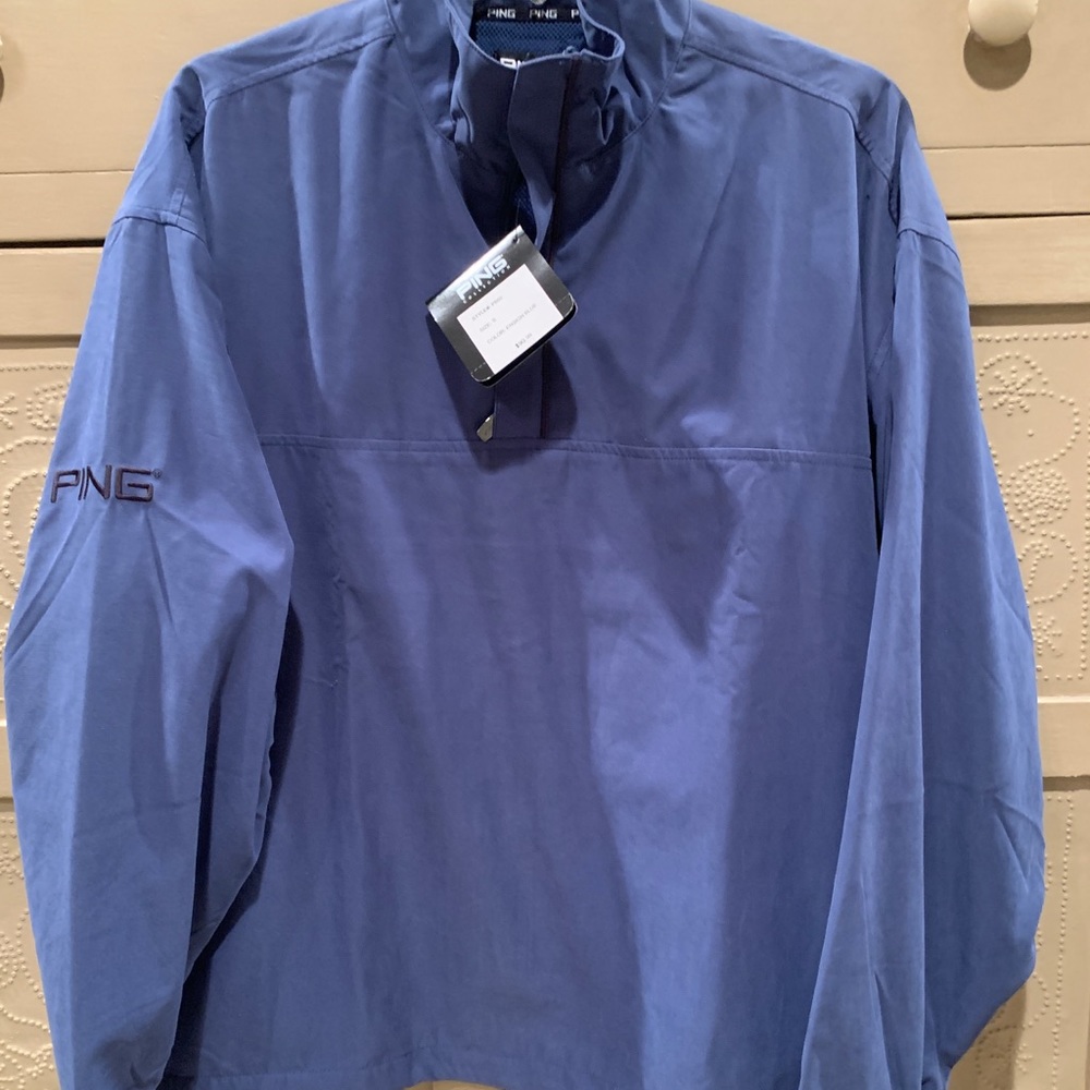 Ping quarter zip pullover/jacket.  NWT